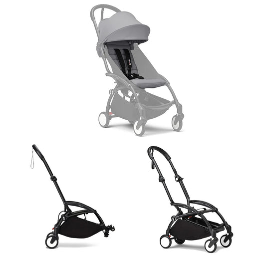 Stokke YOYO3 Black Frame & 6+ Stone Bundle