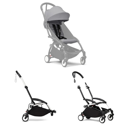 Stokke YOYO3 White Frame & 6+ Stone Bundle