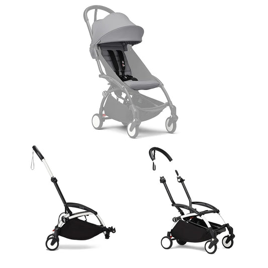 Stokke YOYO3 White Frame & 6+ Stone Bundle