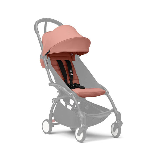 Stokke YOYO3 Black Frame & 6+ Ginger Bundle