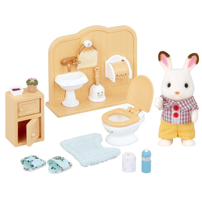 Sylvanian Families Toys Sylvanian Families Chocolate Rabbit Brother Set