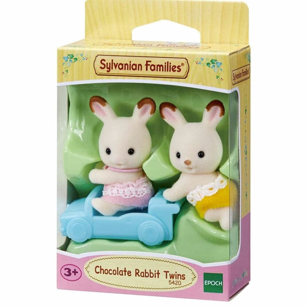 Sylvanian Families Toys Sylvanian Families Chocolate Rabbit Twins 2019