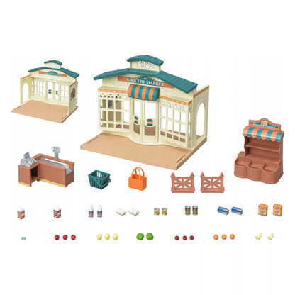 Sylvanian Families Toys Sylvanian  Grocery Market
