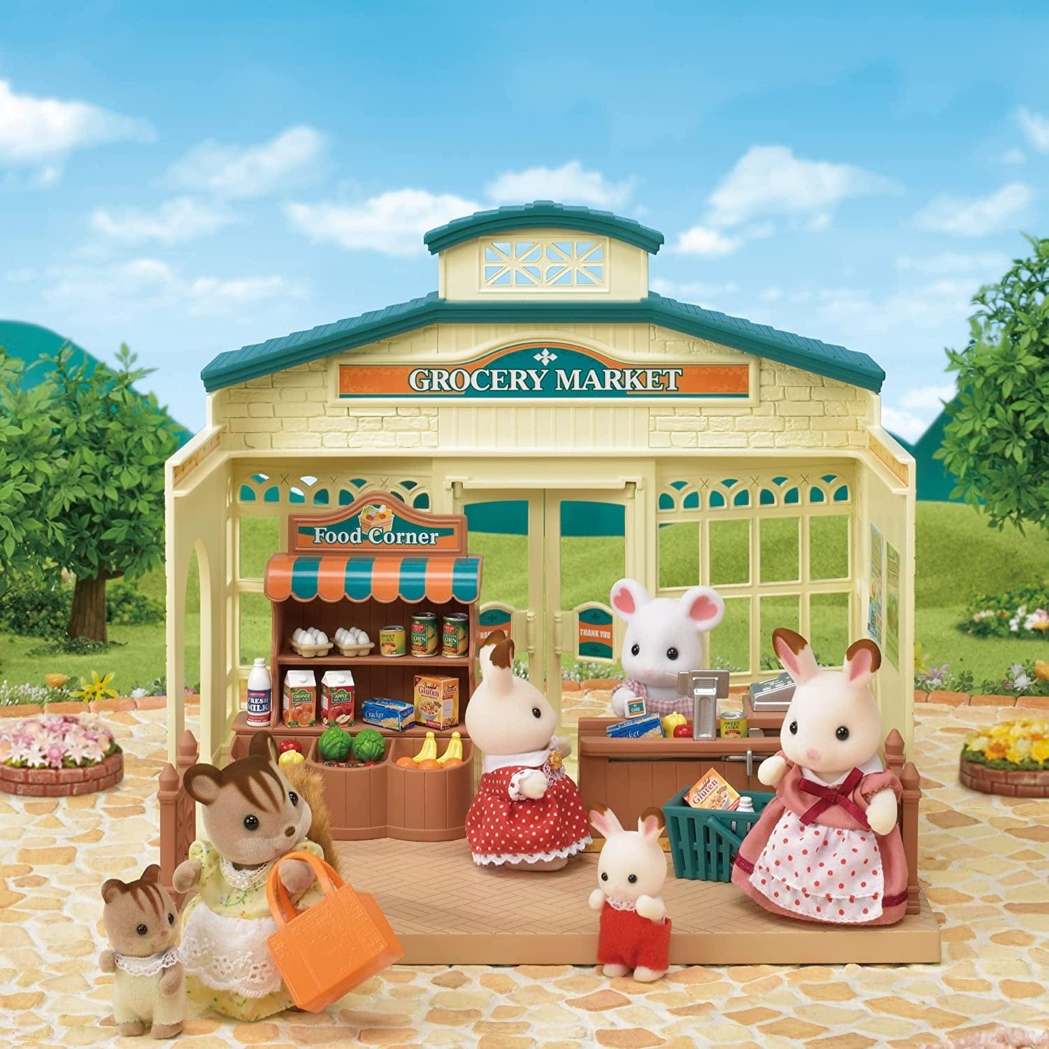 Sylvanian Families Toys Sylvanian  Grocery Market