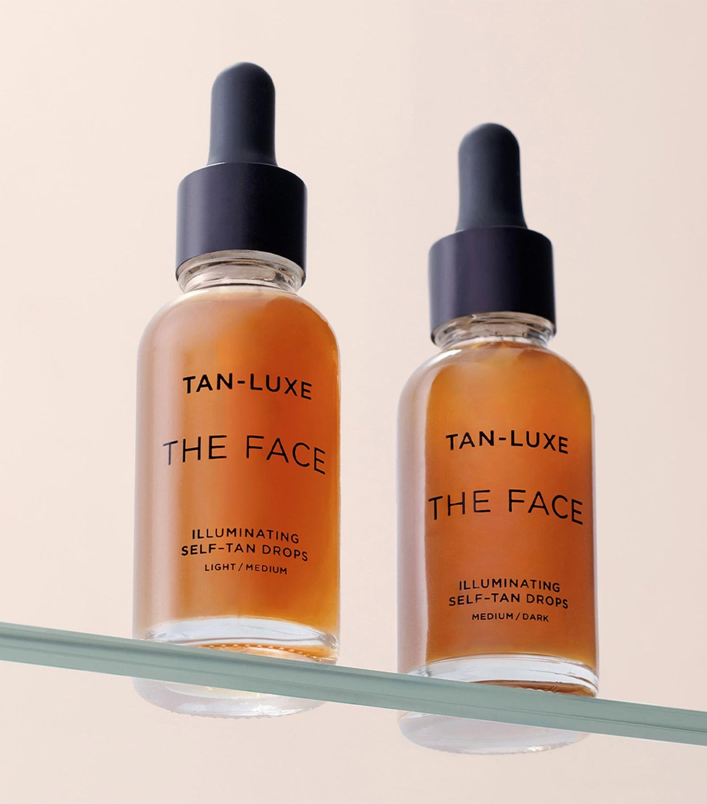 Tan-Luxe The Face Illuminating Self-Tan Drops 30ml - Light/Medium