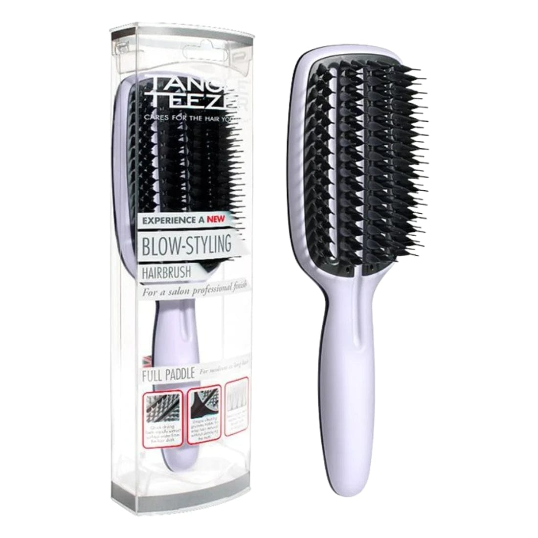 Tangle Teezer Hair Brush Blow Styling Full Paddle White