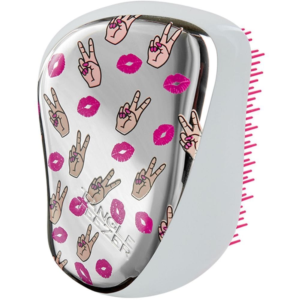 Tangle Teezer Hair Brush Compact Styler - Lucy & Lydia - Peace & Pout