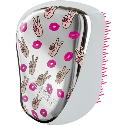 Tangle Teezer Hair Brush Compact Styler - Lucy & Lydia - Peace & Pout