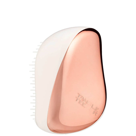Tangle Teezer Hair Brush Compact Styler - Rose Gold / Ivery / Cream