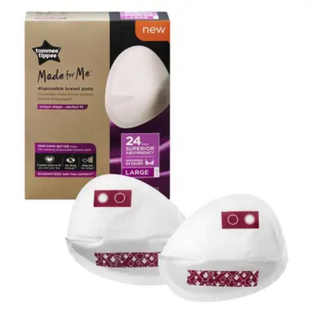 Tommee Tippee - Made For Me Disposable Breast Pads 24 pcs Large Size