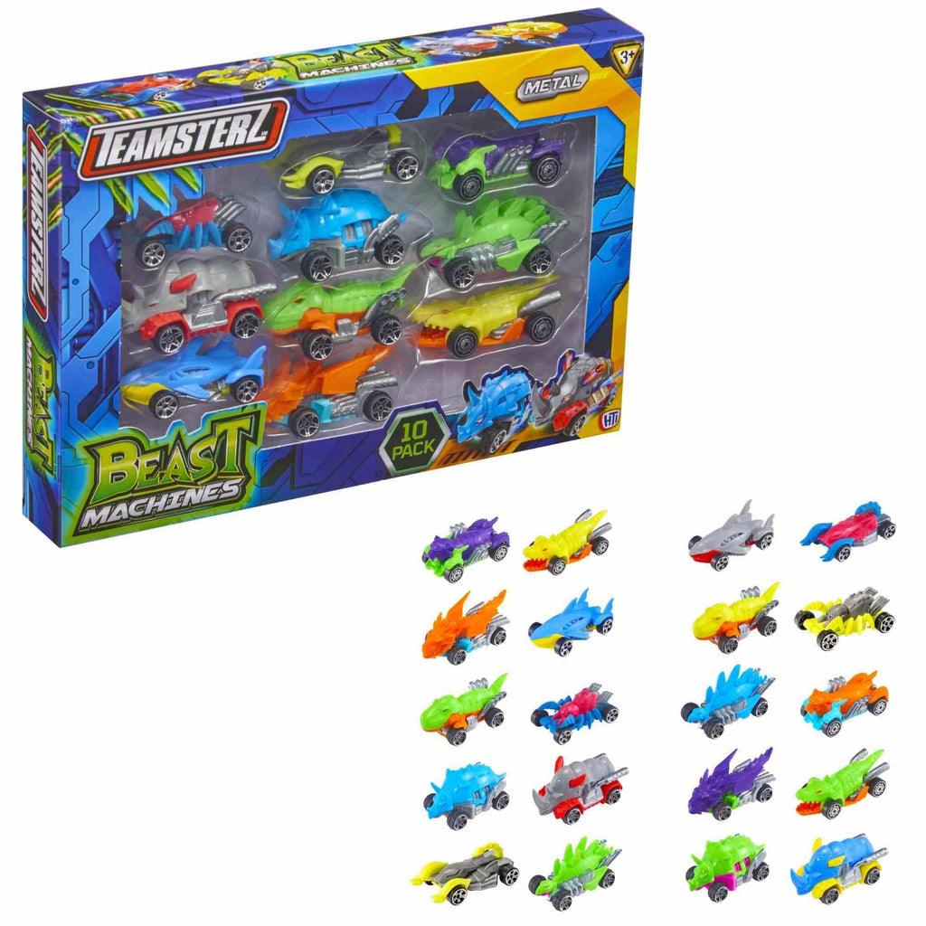 Teamsterz Toys Teamsterz Beast Machine Dino Car Playset