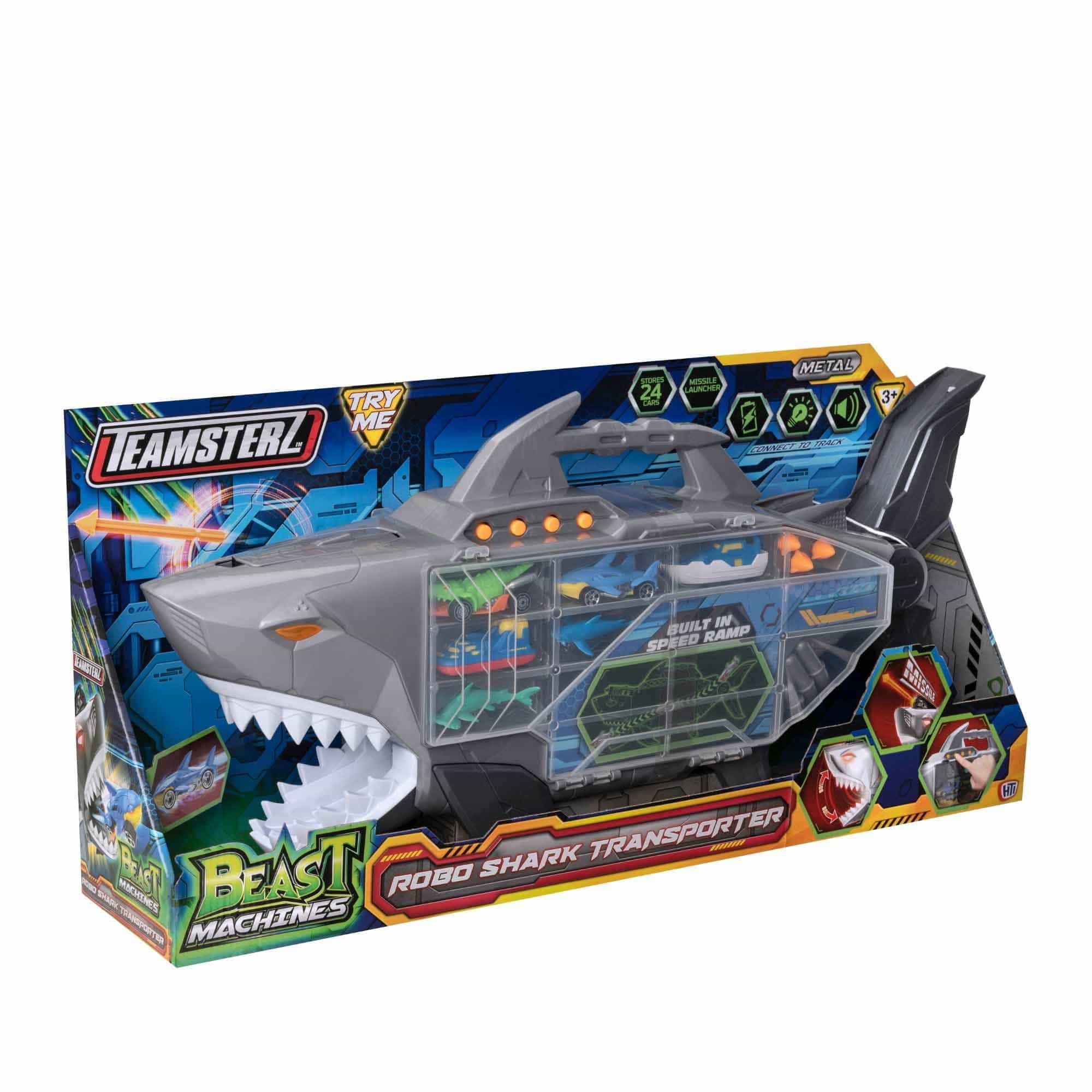 Teamsterz Robo Shark Transporter Playset