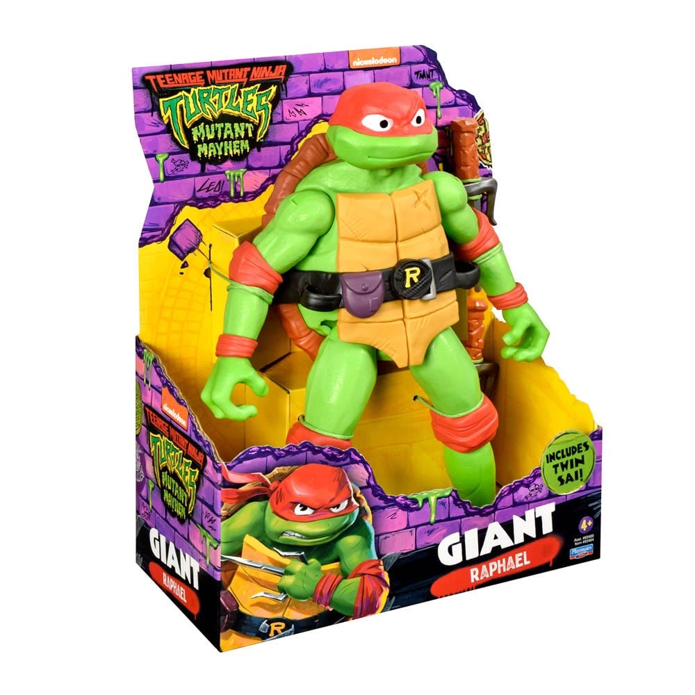 Teenage Mutant Ninja Turtles Action Figures TMNT Giant Raphael