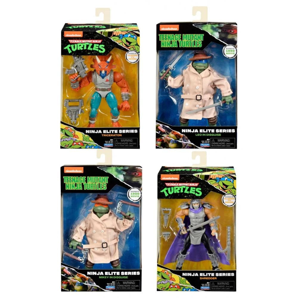 Teenage Mutant Ninja Turtles Action Figures TMNT Ninja Elite Assortment