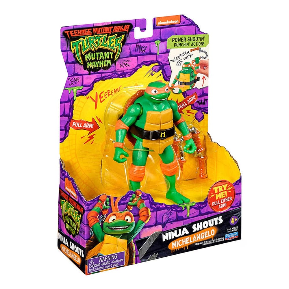 TMNT Ninja Shouts Michelangello