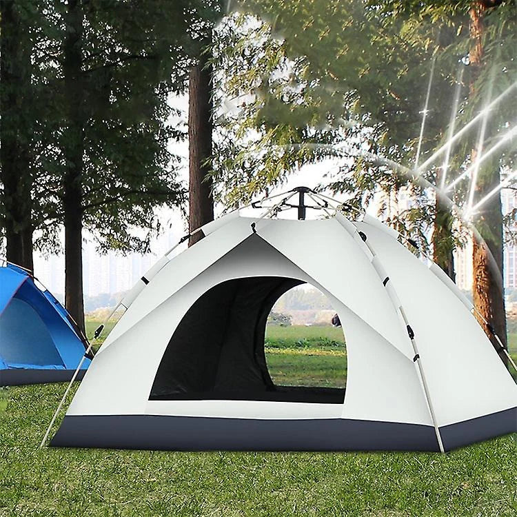 Portable Foldable Camping Tent Waterproof Outdoor Camp Tent for 3-4 Persons Pop up Tent