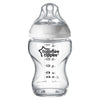 Tommee Tippee - Closer to Nature   Glass Feeding Bottle, 250ml x 1  - Clear