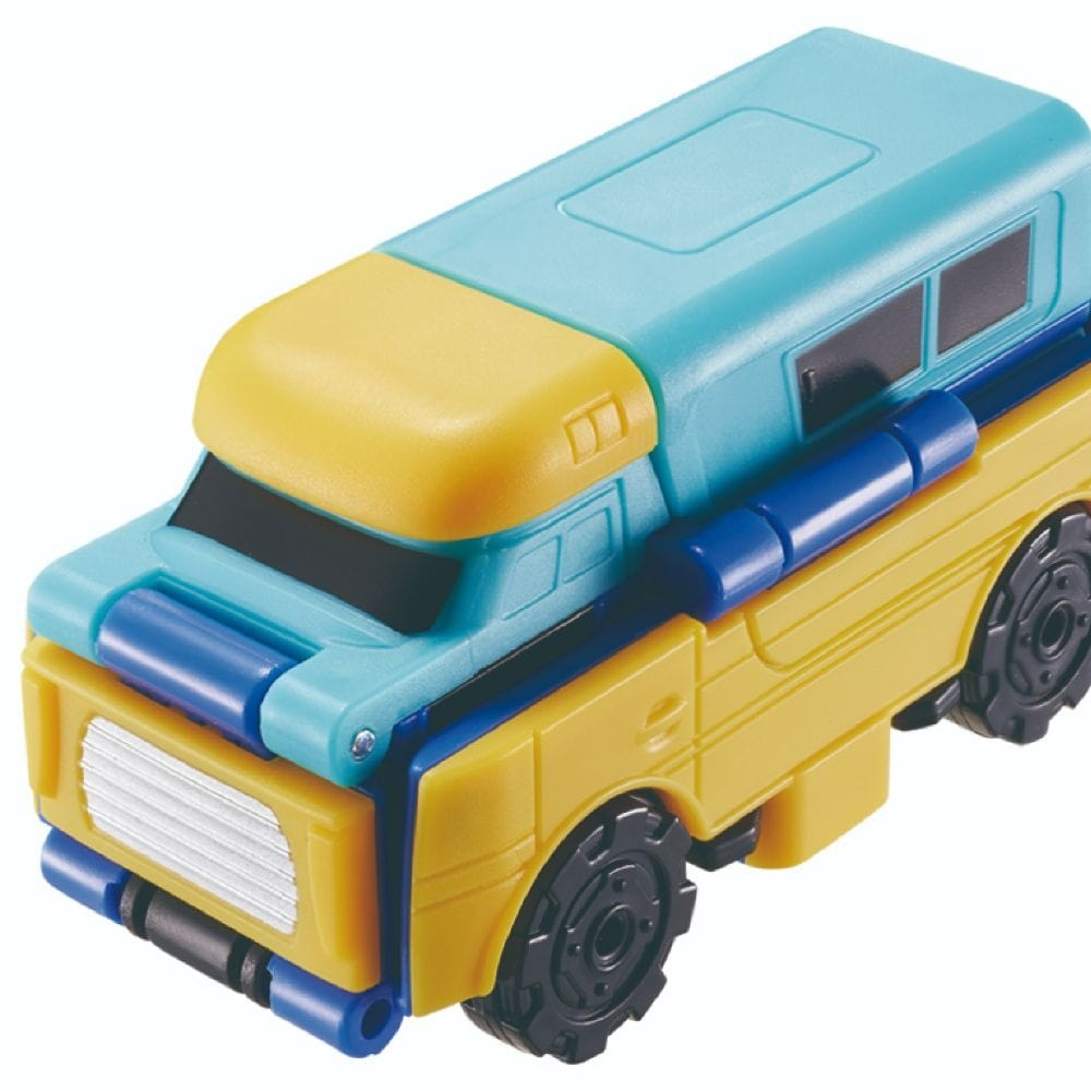 Transracers Car Toys 2-In-1 Flip Vehicle - Caravans Car