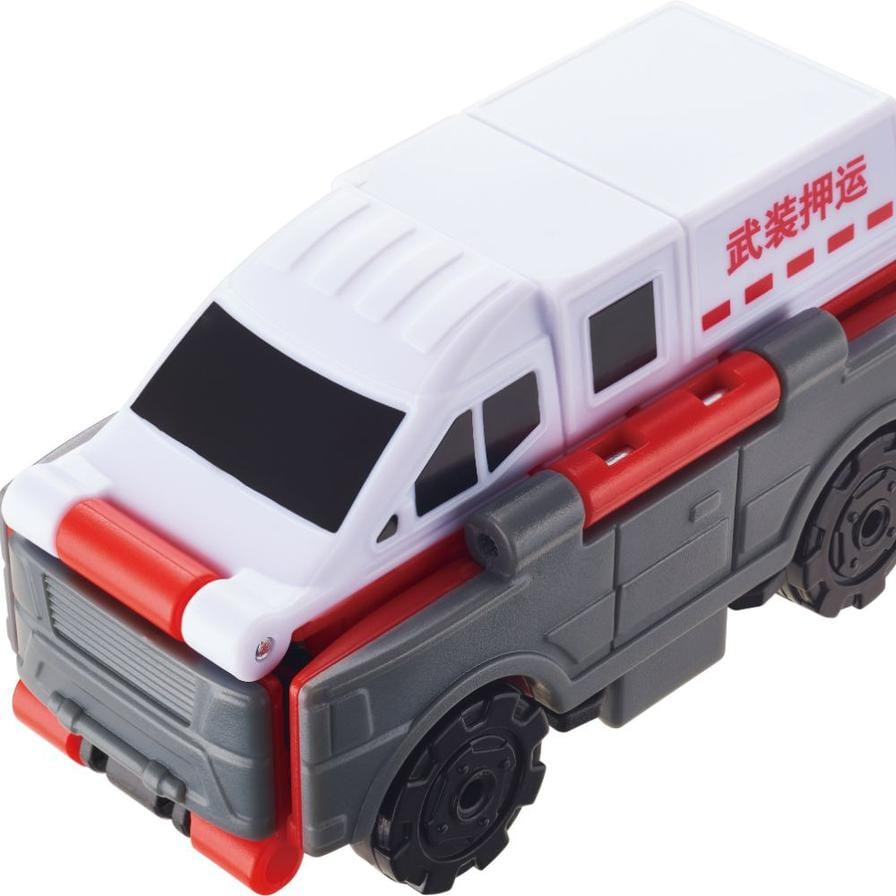 Transracers Car Toys 2-In-1 Flip Vehicle - Fire Engine Car To Transport Vhcl