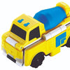 Transracers Car Toys 2-In-1 Transracres Cons Vehicle-Cement Mixer & Trencher Vehicle