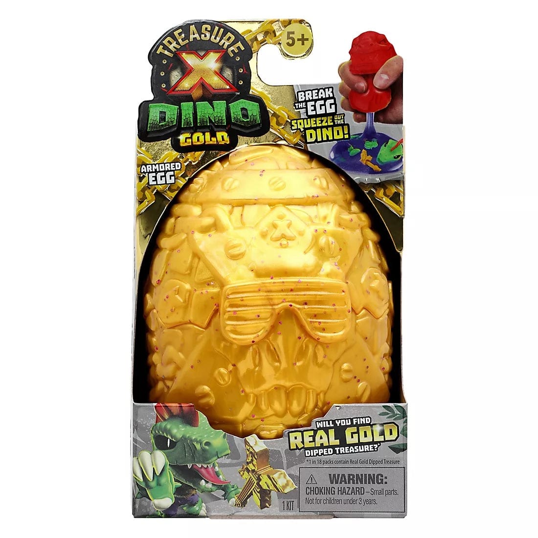 Treasure X Toys Treasure X Set Dino Gold S 4 Armored Egg