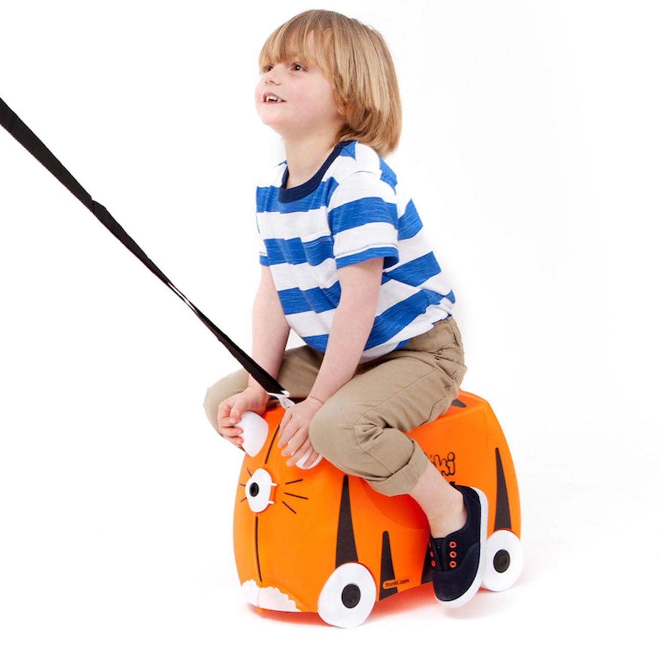 Trunki Bags and Luggages Trunki Tipu The Tiger Ride On Suitcase - Orange