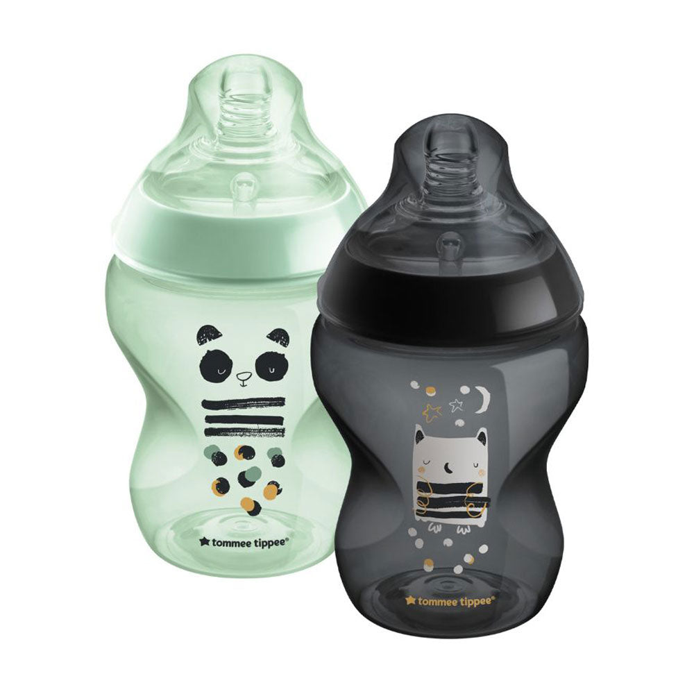 Tommee Tippee - Closer to Nature Feeding Bottle, 260ml x 2 - Olie