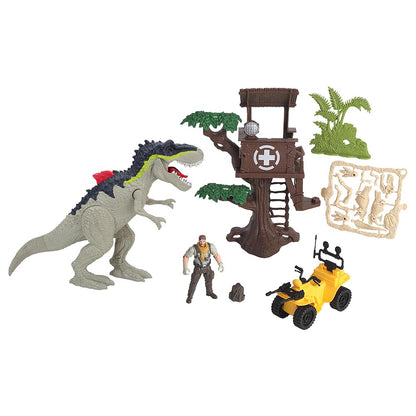 Dino Valley Mega Roar Treehouse Assault Play Set