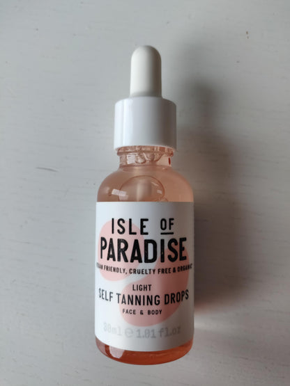 Isle of Paradise Self-Tanning Drops - Light 30ml