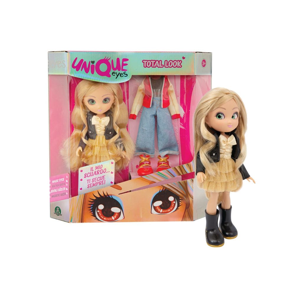 UNIQUE EYES Toys Fashion Doll Total Look 3 ASST