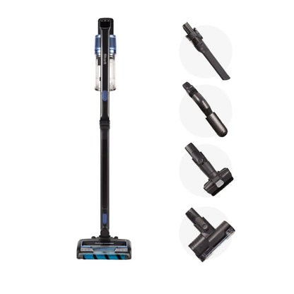 Shark Anti Hair Wrap Cordless DuoClean Pet Vacuum IZ300MET - Black/Blue