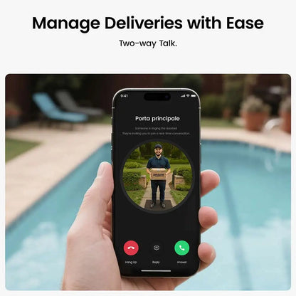 Aosu V8P Pro 3MP Smart Video Doorbell (AS-CAM-VDO-DB-V8P-PRO)