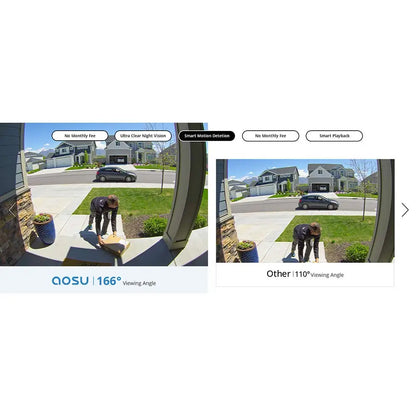 Aosu V8S Ultra 5MP Smart Video Doorbell (AS-CAM-VDO-DB-V8S-ULTRA)