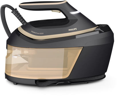 Philips 6000 Series PerfectCare Steam Iron 2400W, 1800mL  PSG6064/86 - Black/Copper