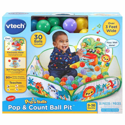 VTech Babies Vtech Pop-A-Balls Pop & Count Ball Pit