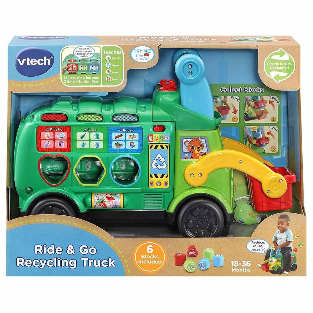 VTech Babies Vtech Ride & Go Recycling Truck