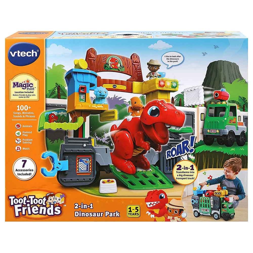 VTech Toys Vtech - 2-In-1 Toot-Toot Friends Dinosaur Park