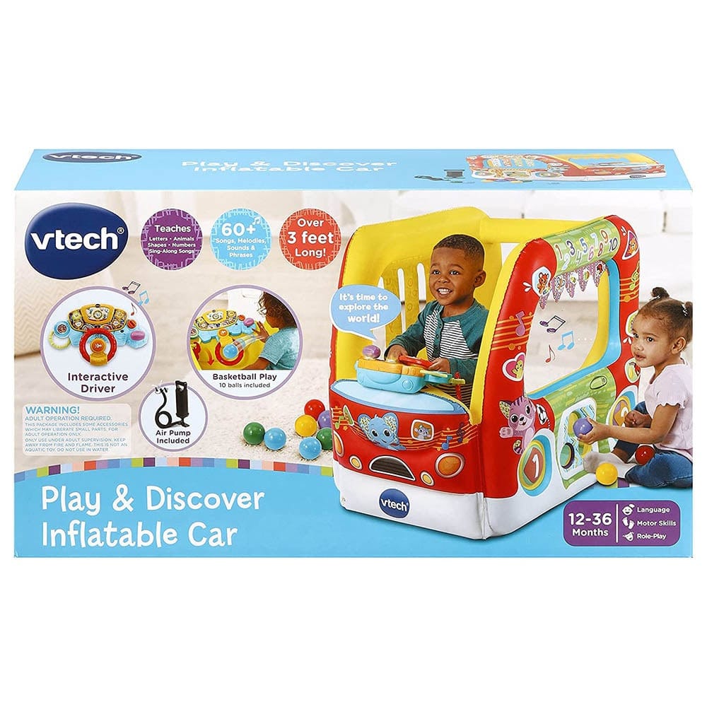 VTech Toys Vtech Play & Discover Inflatable Car