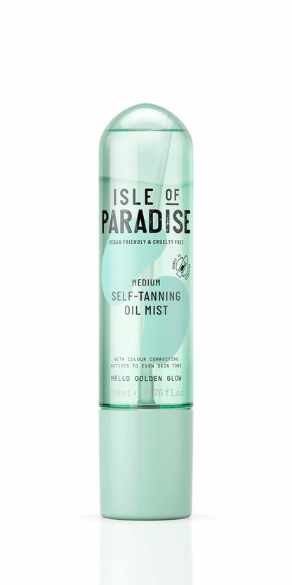 Isle of Paradise Medium Self-Tanning Oil Mist 200ml