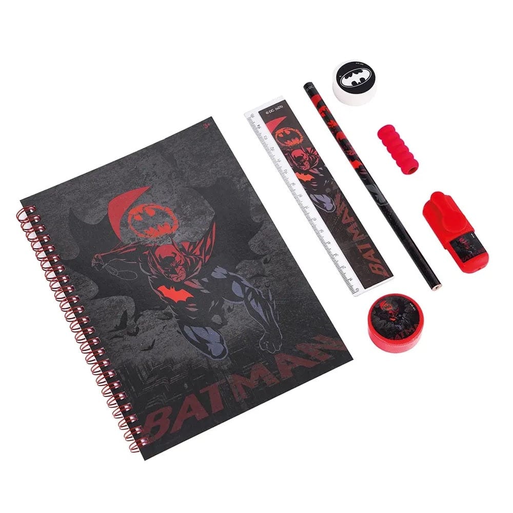 Warner Bros School Warner Bros Batman Dark Hero 6in1 Box Set 16"