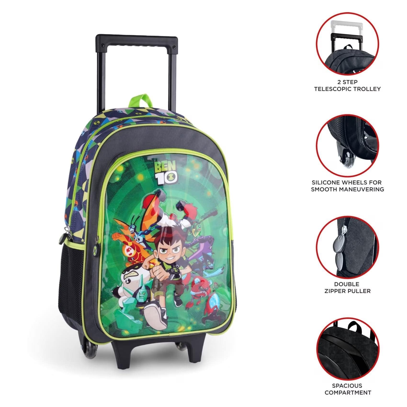 Trolley School Bag Trolley Ben Ten Trolley Backpack Trolley Ben 10