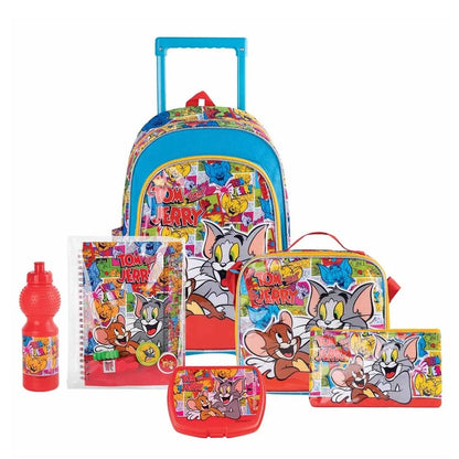 Warner Bros School Warner Bros Tom and Jerry Pop Art 6 in 1 Box Set 16"