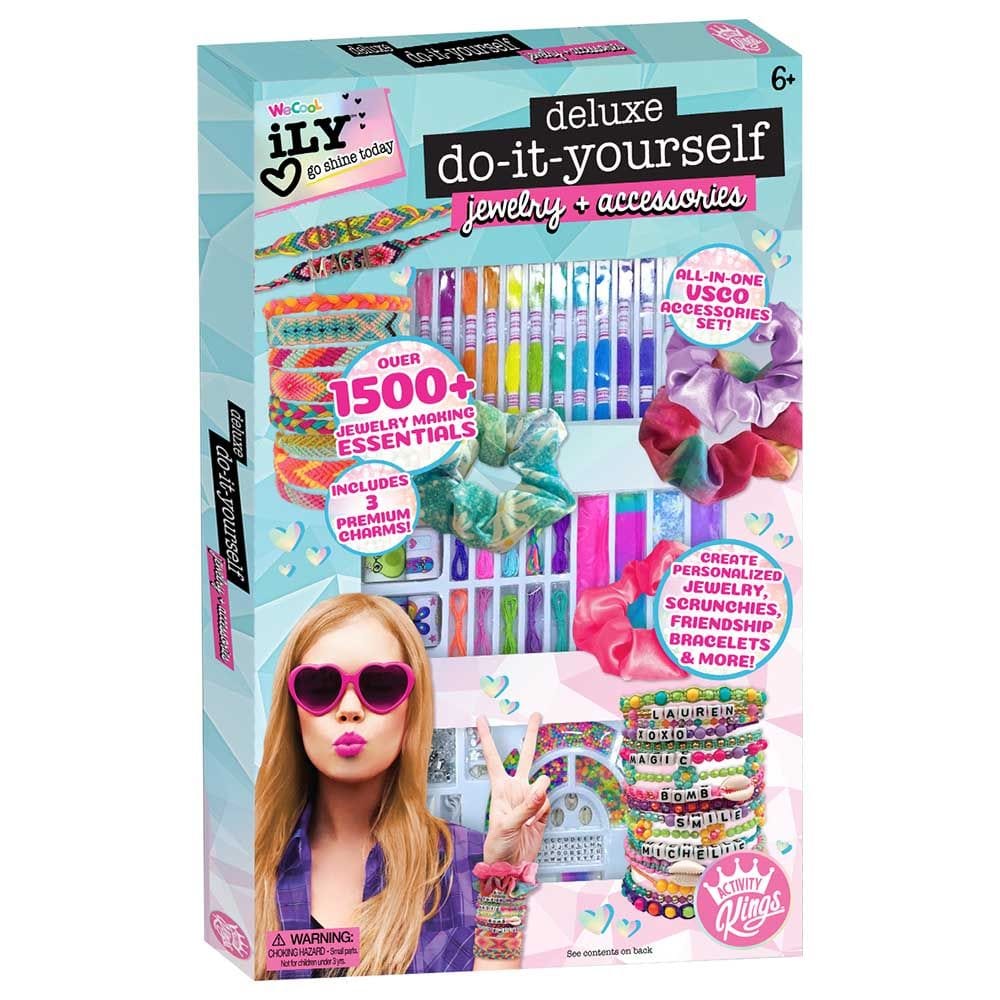 Handmade Accessory Kit ILY Deluxe DIY Jewelry & Accessories Kit – flitit
