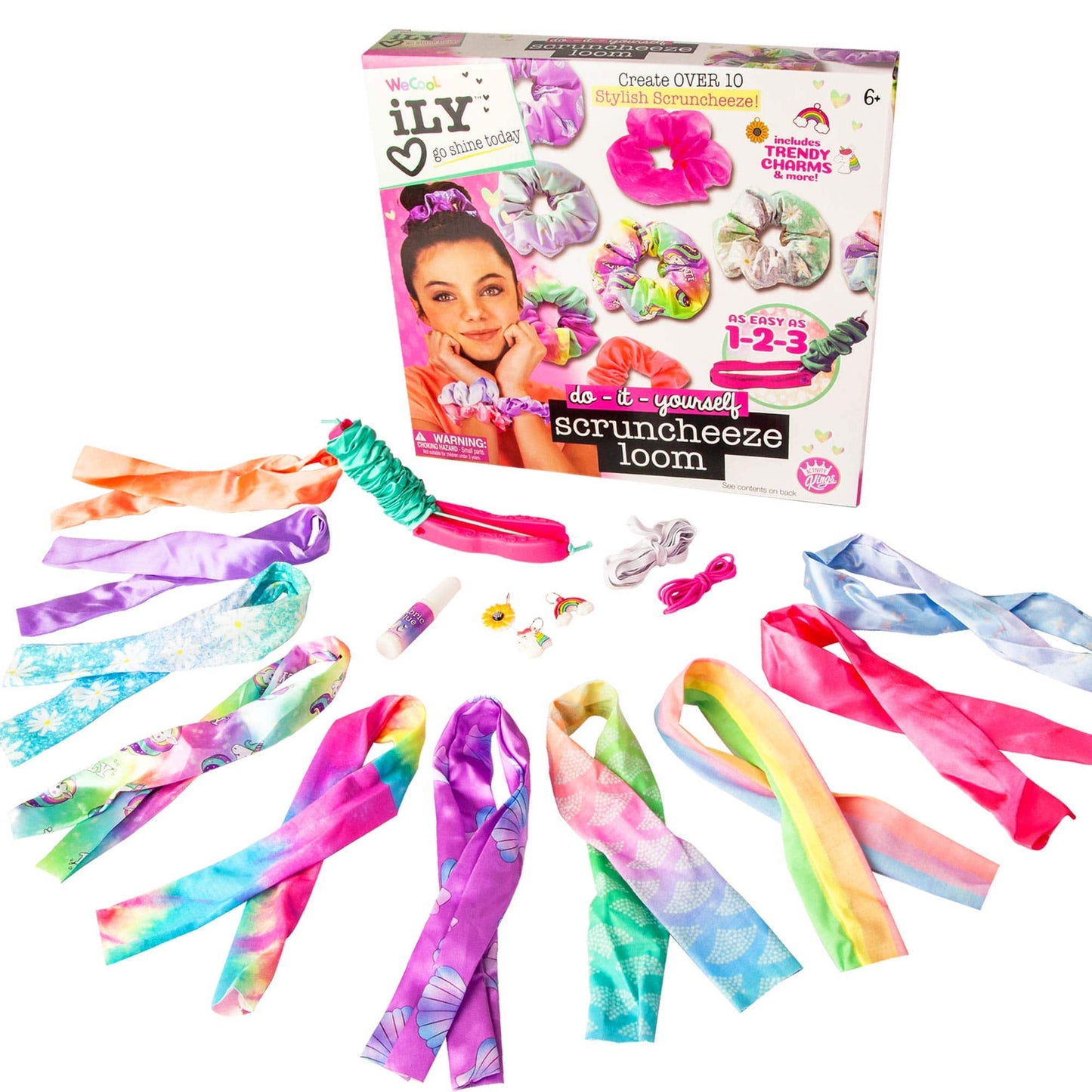 We Cool Jewelry Making Kits Schrunchie Loom DIY Kit