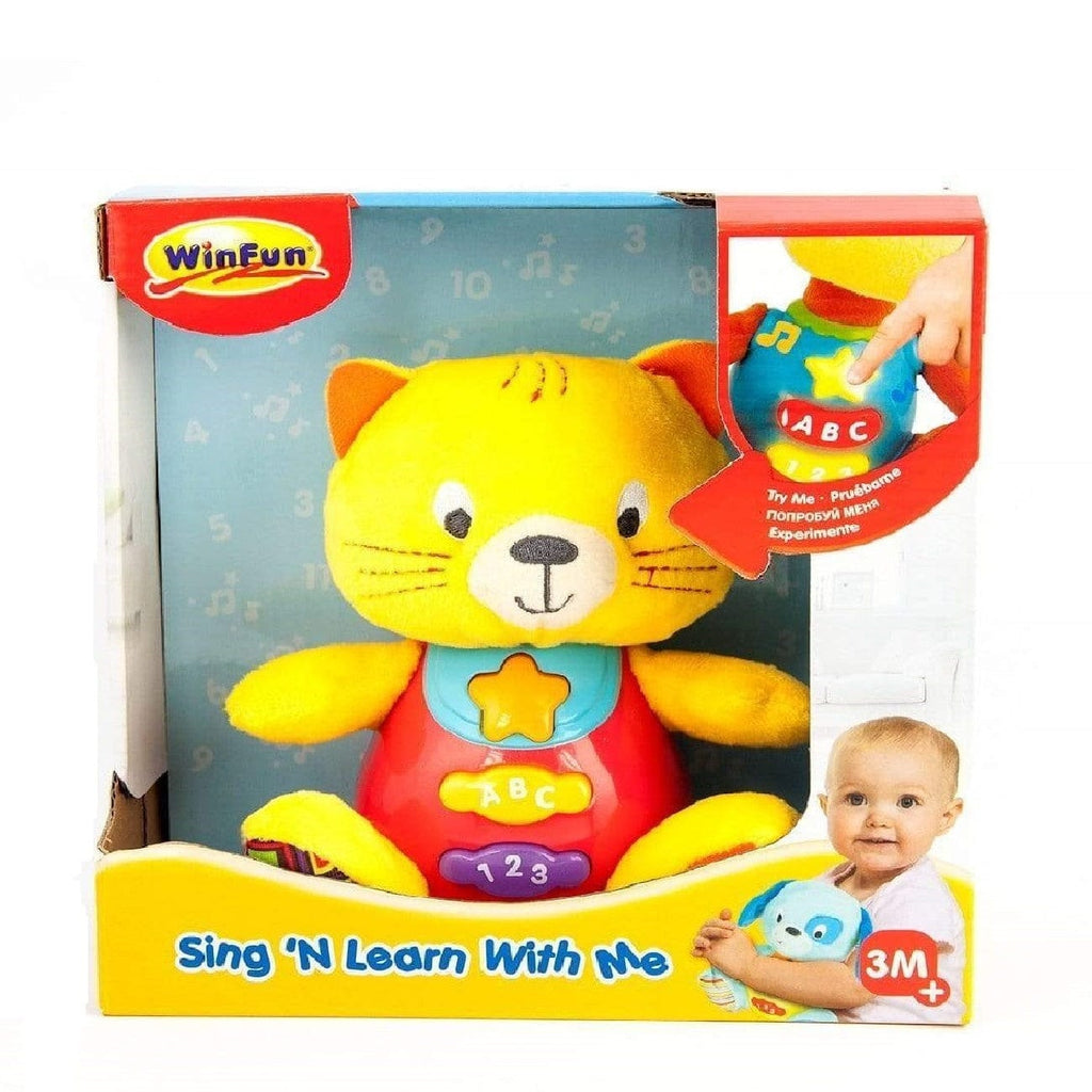 winfun Babies Winfin Kelsy Cat Sing N Learn With Me