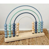 Woody Buddy Babies Woody Buddy - Rainbow Abacus - Blue