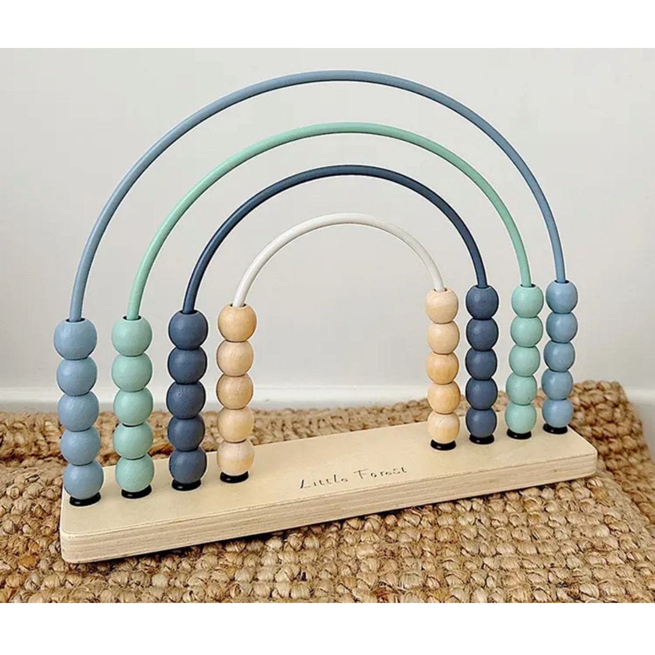 Woody Buddy Babies Woody Buddy - Rainbow Abacus - Blue