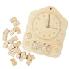 Woody Buddy Toys Woody Buddy - Learning Clock - Natural