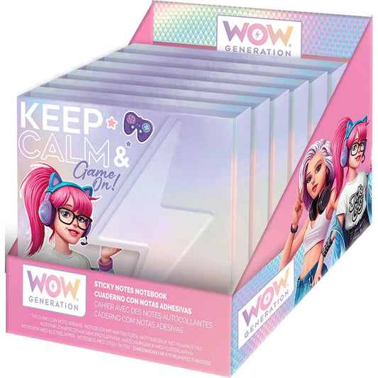 Wow Generation Sticky Notes Notebook CDU (6x2)