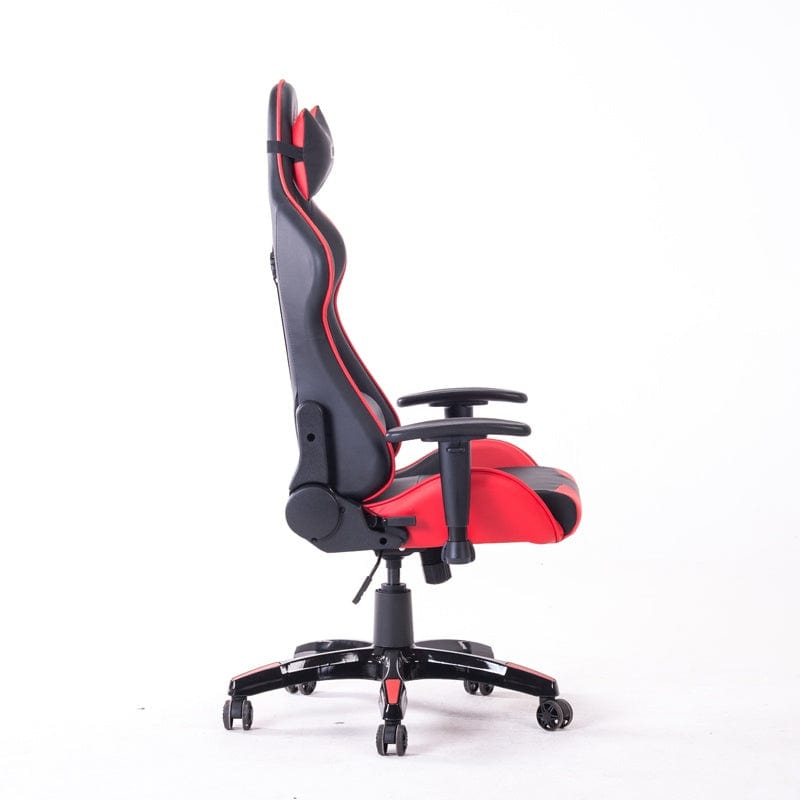 XFX Gaming XFX GT200 Faux Leather Gaming Chair - Black / Red | XF-CHGA-GT200RD